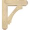 Ekena Millwork Imperial Craftsman Rough Sawn Bracket w/ Offset Brace, Douglas Fir, 8"W x 28"D x 32"H BKT0806X28X32IMP04RDF - alternate 4